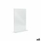 Insegna Securit Trasparente Con supporto 30 x 21 x 8,5 cm