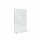 Insegna Securit Trasparente Con supporto 30 x 21 x 8,5 cm