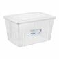 Storage Box with Lid Tontarelli Linea box 54 L 59 x 39 x 33 cm (6 Units)