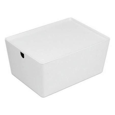 Scatola per Sistemare Impilabile Confortime Con coperchio 35 x 26 x 16 cm (6 Unità)