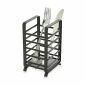 Contenitore per Utensili da Cucina Confortime Metallo 10,5 x 9,5 x 18 cm (12 Unità)