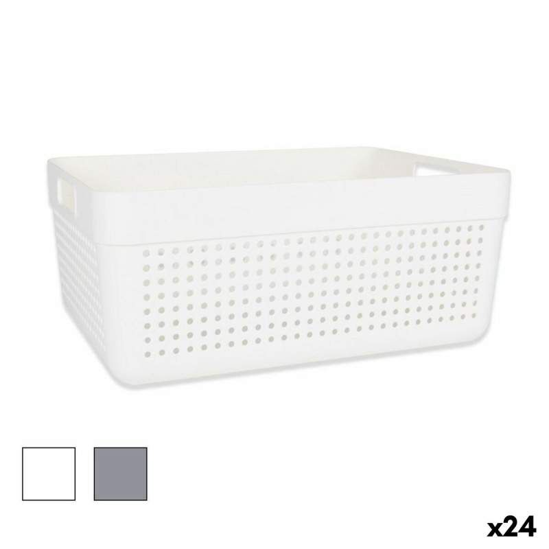 Multi-purpose basket Confortime 32,5 x 23,5 x 14 cm (24 Units)