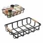 Multi-purpose basket Confortime Black 36 x 24,3 x 8 cm (6 Units)