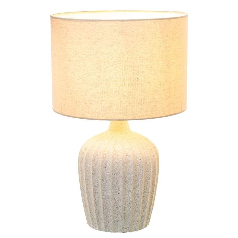 Lampada da tavolo Alexandra House Living Beige Multicolore Ceramica 40 W 28 x 47 x 28 cm