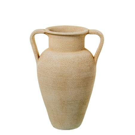 Vase Alexandra House Living Cream Ceramic 28 x 40 x 28 cm