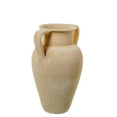 Vaso Alexandra House Living Crema Ceramica 28 x 40 x 28 cm