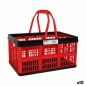 Scatola Pieghevole con Manici Tontarelli Voilà 16 L Rosso 39 x 25,5 x 21 cm (10 Unità)