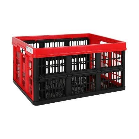 Folding Box with Handles Tontarelli Voilà Red 45 L 53 x 37 x 27 cm (10 Units)