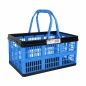 Scatola Pieghevole con Manici Tontarelli Voilà Azzurro 16 L 39 x 25,5 x 21 cm (10 Unità)