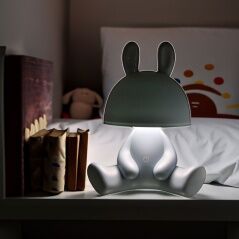 Desk lamp Alexandra House Living Blue Plastic 22 x 27 x 17 cm Rabbit