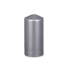 Candle Silver 7 x 15,5 x 7 cm (12 Units)