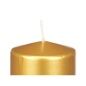 Candle Golden 9 x 20 x 9 cm (8 Units)