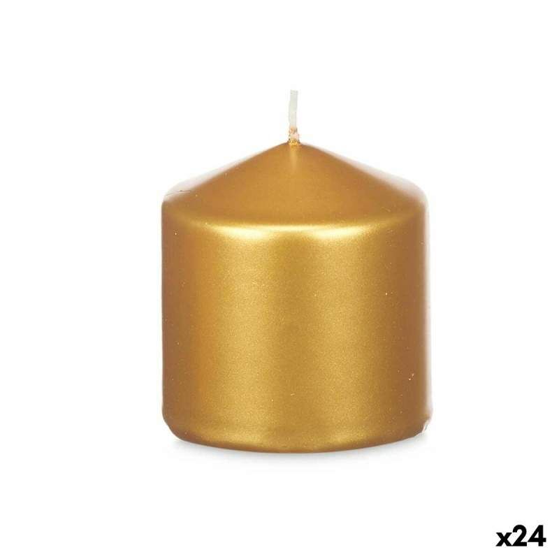 Candela Dorato 7 x 7,5 x 7 cm (24 Unità)