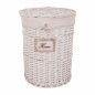 Set of Baskets Alexandra House Living White wicker Willow wood 3 Pieces