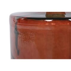 Vaso Home ESPRIT Marrone Corda Vetro Temperato 35 x 35 x 45 cm