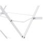 Folding clothes line White Black 47 x 41 x 136 cm Vertical (5 Units)