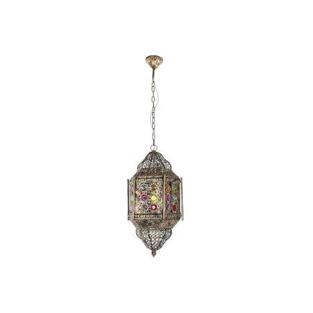 Ceiling Light Home ESPRIT Multicolour Golden Metal 50 W 29 x 26 x 105 cm