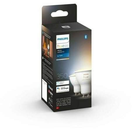 LED spotlight Philips 929001953310 White G GU10 (2200K) (6500 K) (2 Units)