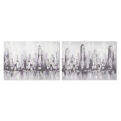 Quadro Home ESPRIT New York Loft 100 x 3 x 70 cm (2 Unità)