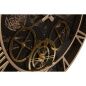 Orologio da Parete DKD Home Decor Aereo Cristallo Dorato Ferro Marrone scuro (52 x 5 x 52 cm)