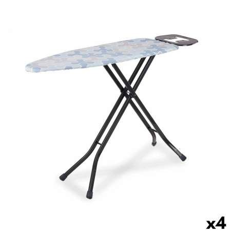 Ironing board Blue Beige Grey Metal Abstract 110 x 38 x 92 cm (4 Units)