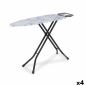 Ironing board Blue Beige Grey Metal Abstract 110 x 38 x 92 cm (4 Units)