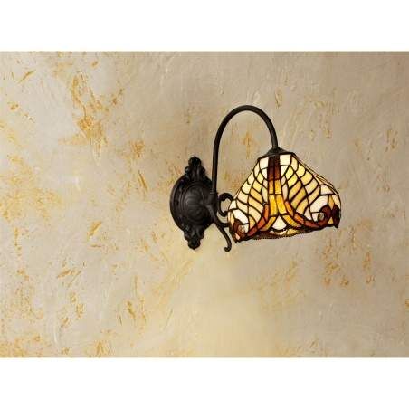 Wall Light Viro Dalí Amber Brass 60 W 20 x 26 x 33 cm