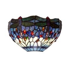 Wall Light Viro Belle Epoque Blue Iron 60 W 30 x 19 x 14 cm