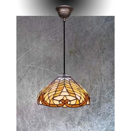 Lampadario Viro Marrone Ferro 60 W 30 x 30 x 30 cm