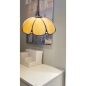 Lampadario Viro Beige Ferro 60 W 30 x 30 x 30 cm