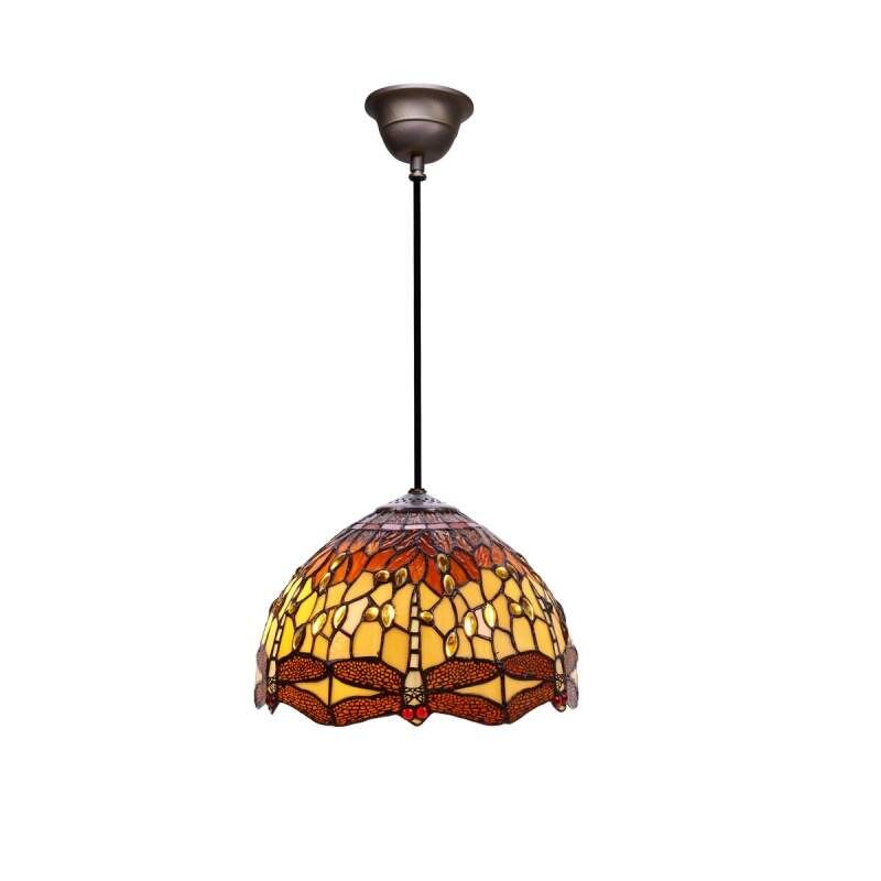 Ceiling Light Viro Belle Amber Amber Iron 60 W 30 x 125 x 30 cm