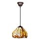 Ceiling Light Viro Dalí Amber Iron 60 W 20 x 125 x 20 cm