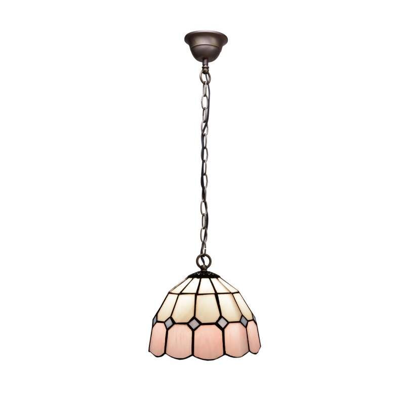 Lampadario Viro Pink Rosa Ferro 60 W 20 x 125 x 20 cm