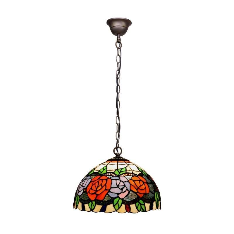 Lampadario Viro Rosy Multicolore Ferro 60 W 30 x 125 x 30 cm