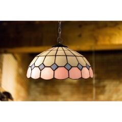 Lampadario Viro Pink Rosa Ferro 60 W 40 x 30 x 40 cm