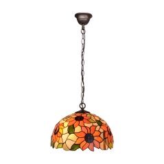 Lampadario Viro Diamond Ambra Ferro 60 W 30 x 125 x 30 cm