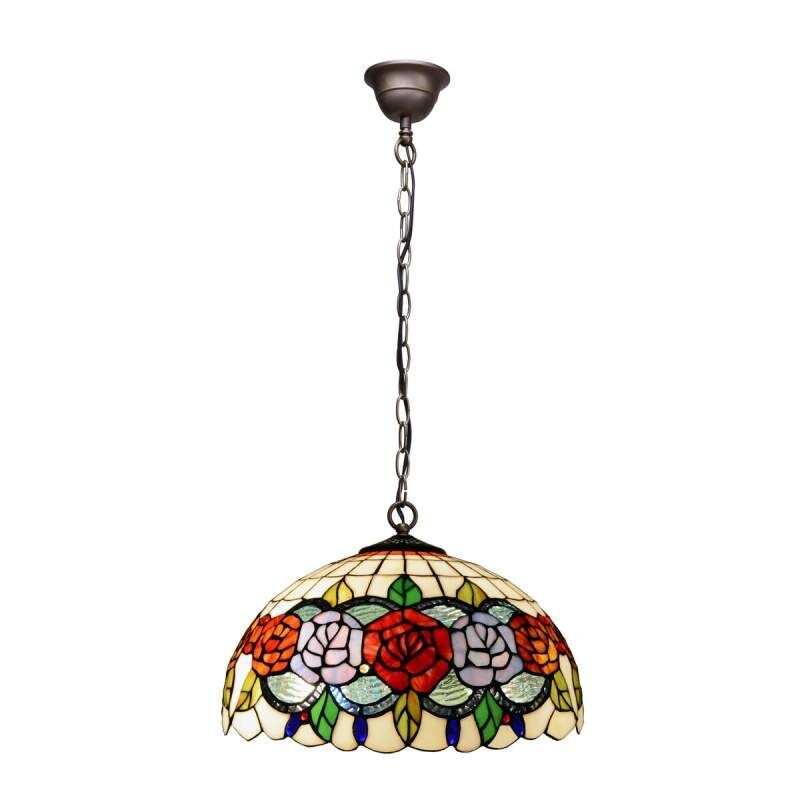 Lampadario Viro Rosy Multicolore Ferro 60 W 40 x 125 x 40 cm