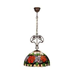 Ceiling Light Viro Rosy Multicolour Iron 60 W 40 x 135 x 40 cm