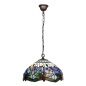 Lampadario Viro Belle Epoque Azzurro Ferro 60 W 40 x 130 x 40 cm