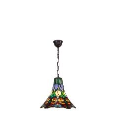 Lampadario Viro Buttefly Multicolore Ferro 60 W 25 x 125 x 25 cm