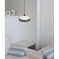 Lampadario Viro Ilumina Bianco Ferro 60 W 20 x 120 x 20 cm