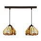 Ceiling Light Viro Brown Iron 60 W 50 x 20 x 20 cm