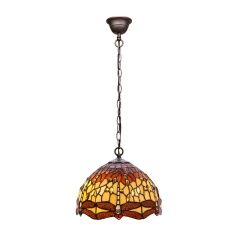 Ceiling Light Viro Belle Amber Amber Iron 60 W 30 x 125 x 30 cm