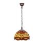 Ceiling Light Viro Belle Amber Amber Iron 60 W 30 x 125 x 30 cm