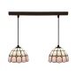 Ceiling Light Viro Pink Iron 60 W 50 x 20 x 20 cm