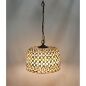 Lampadario Viro Queen Bianco Ferro 60 W 20 x 125 x 20 cm