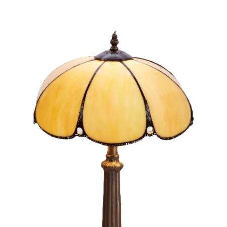 Desk lamp Viro Virginia Ivory Zinc 60 W 30 x 50 x 30 cm