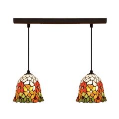 Lampadario Viro Multicolore Ferro 60 W 50 x 20 x 20 cm