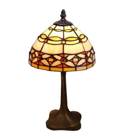 Lampada da tavolo Viro Marfíl Marrone Zinco 60 W 20 x 37 x 20 cm