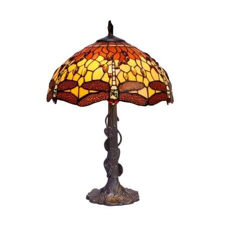 Lampada da tavolo Viro Belle Amber Ambra Zinco 60 W 40 x 60 x 40 cm